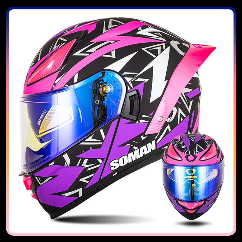 Modular Flip Up Motorcycle Helmet Dot Approved - DOT 승인 풀 페이스 오토바이 헬멧,