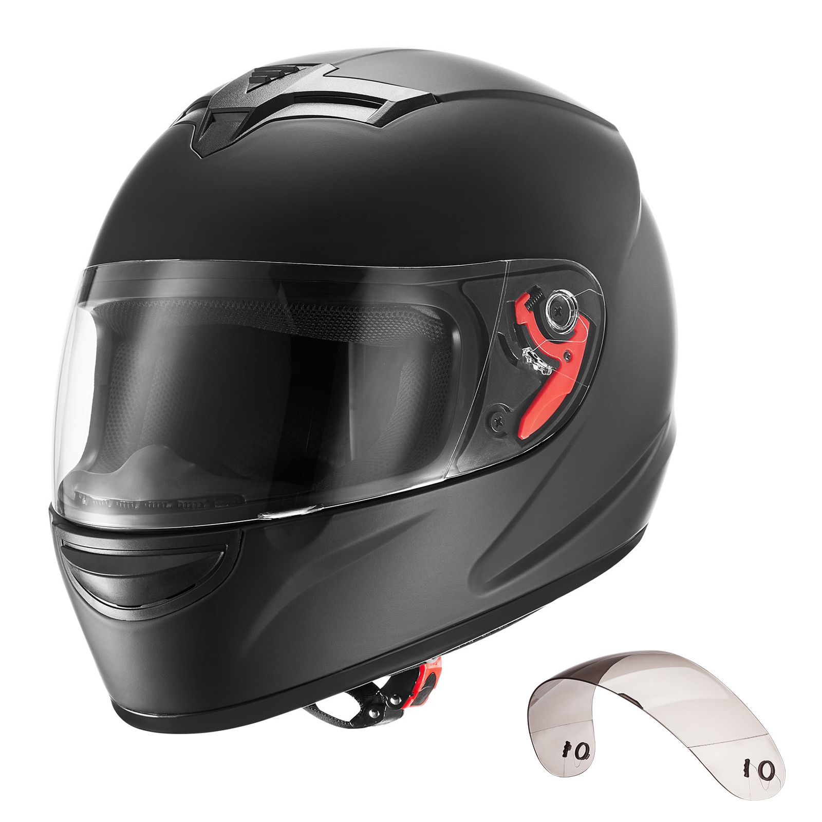 Dual Visor Motorcycle Racing Helmet - 오토바이 헬멧, 풀페이스, 성인용 모토크로스 오프로드