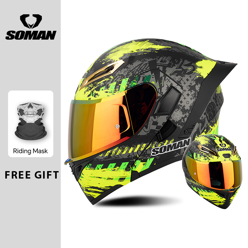 Modular Flip Up Motorcycle Helmet Dot Approved - 남성용 오토바이 헬멧 DOT 승인 플립업