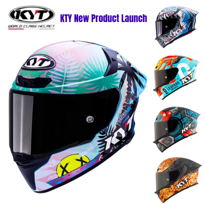 Carbon Fiber Lightweight Motorcycle Helmet - 오리지널 KYT ST 카본 파이버 오토바이