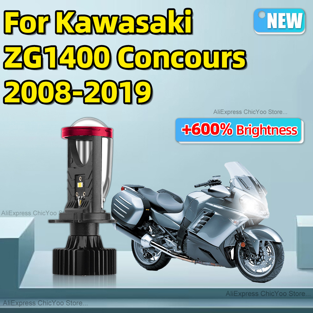 Universal Motorcycle Led Headlight Projector - 가와사키 ZG1400 Concours 2008 2009-2019 15000LM