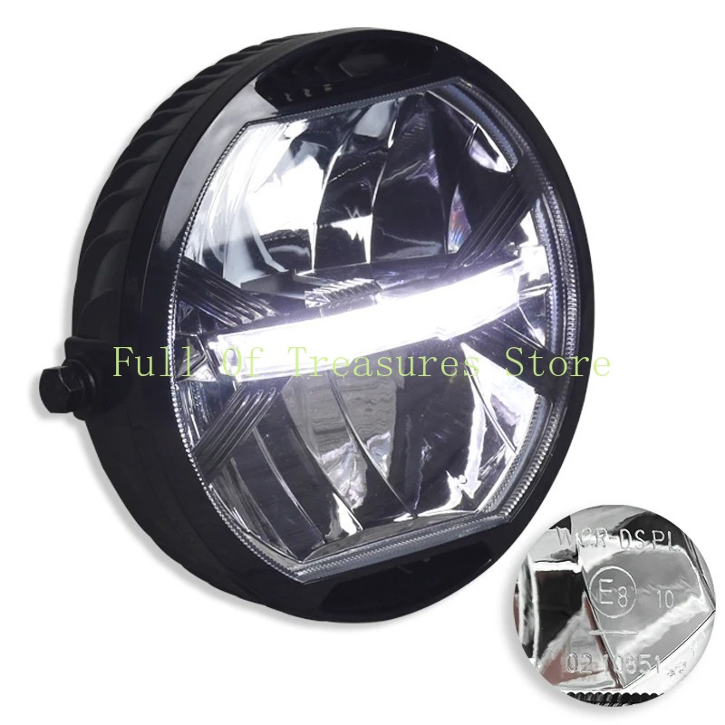 Universal Motorcycle Led Headlight Projector - CE 인증 E8 스탬프 유니버설 모터사이클
