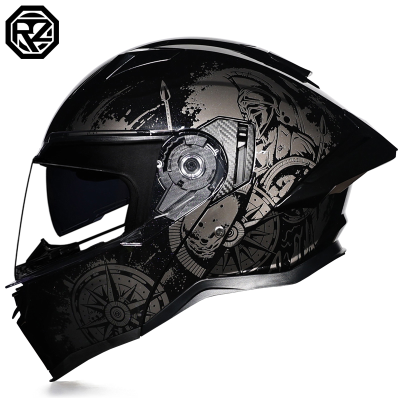 Modular Flip Up Motorcycle Helmet Dot Approved - ORZ-997 모듈러 플립업 오토바이 헬멧 듀얼