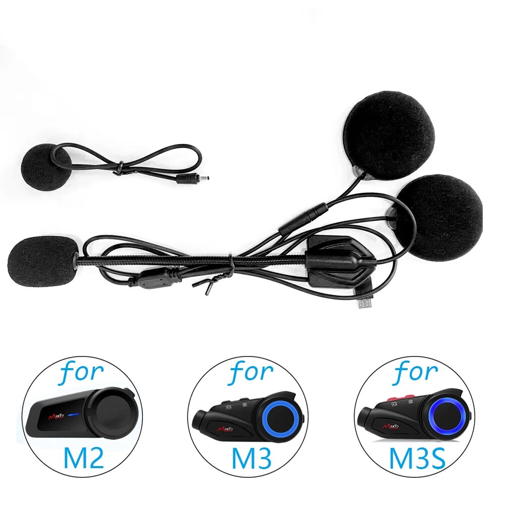Full Face Motorcycle Helmet With Bluetooth - Maxto M2 M3 M3S M2C 액세서리