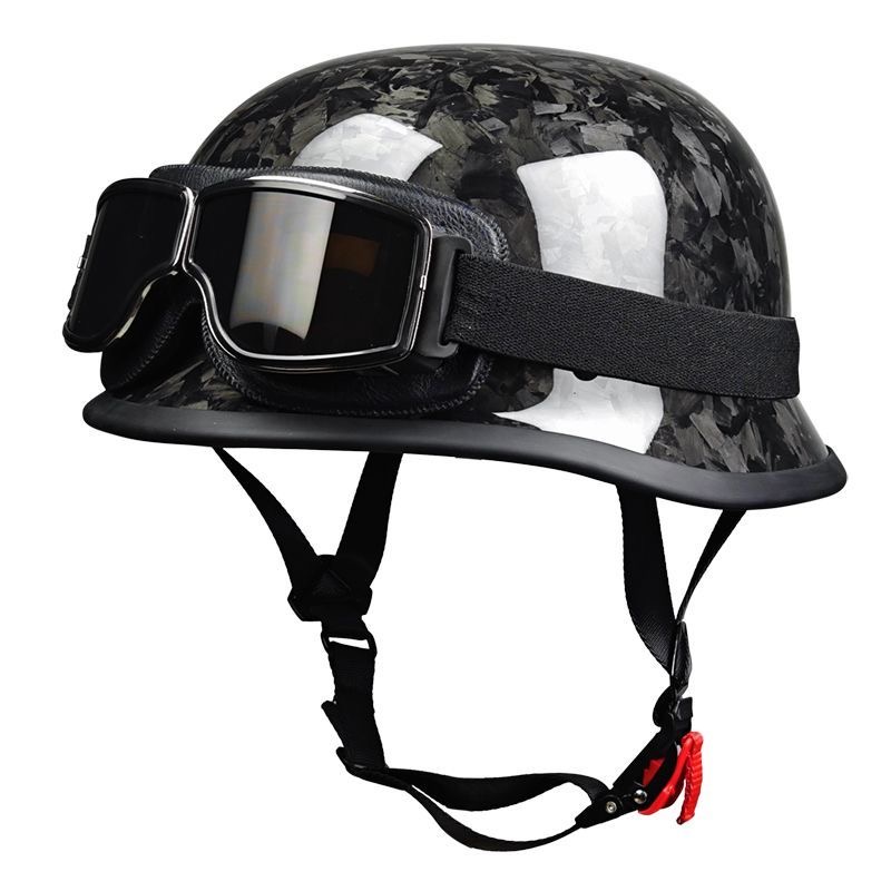 Carbon Fiber Lightweight Motorcycle Helmet - 프리미엄 단조 탄소 섬유 하프 헬멧,