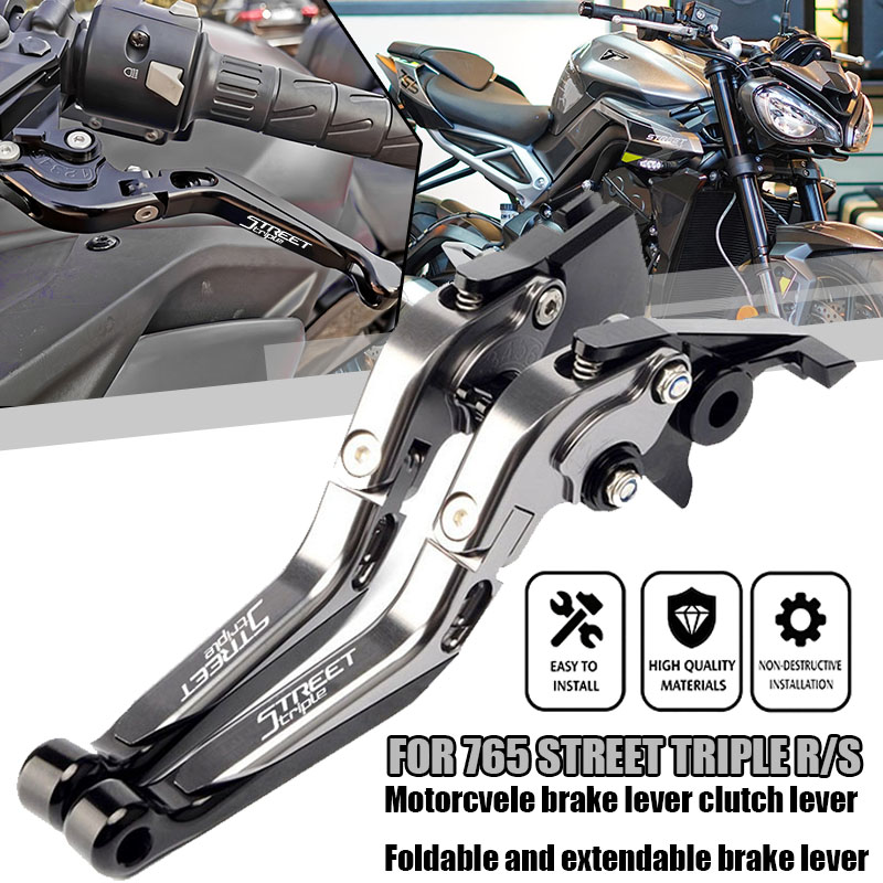 Cnc Aluminum Adjustable Brake Clutch Levers - 765 스트리트 트리플 R/S (RS 버전