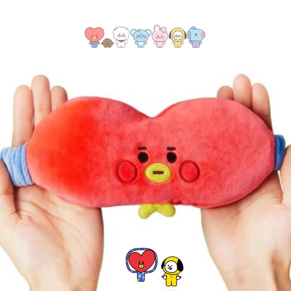 Atv Parts - BT21 만화 귀여운 봉제인형 아이 마스크