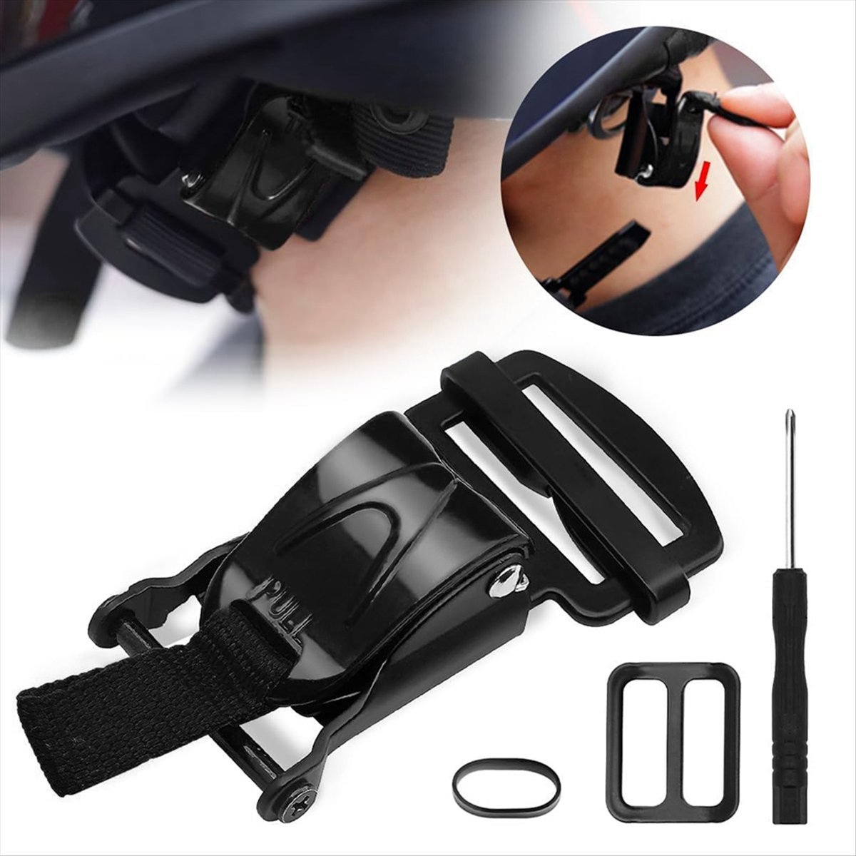 Quick Release Buckle Motorcycle Helmet - 호환 가능한 헬멧 퀵 릴리스 버클