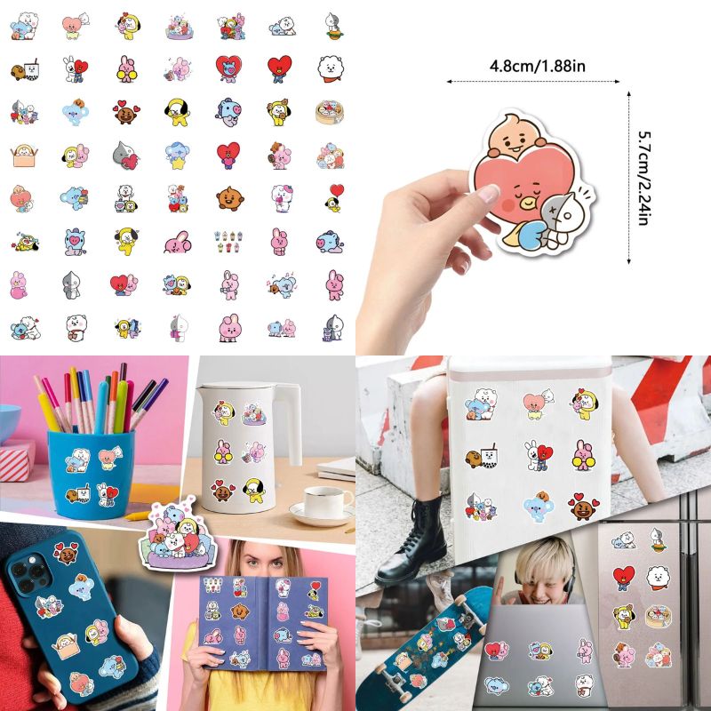 BT 2 1 치미 쿠키 코야 RJ 슈키 망 스티커 고채 - Atv Parts 리뷰 및 가격