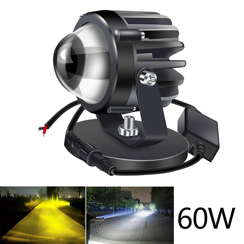 오토바이 프로젝터 레이저 빛 Led 램프 헤드 라이트  - Universal Motorcycle Led Headlight Projector 리뷰 및 가격