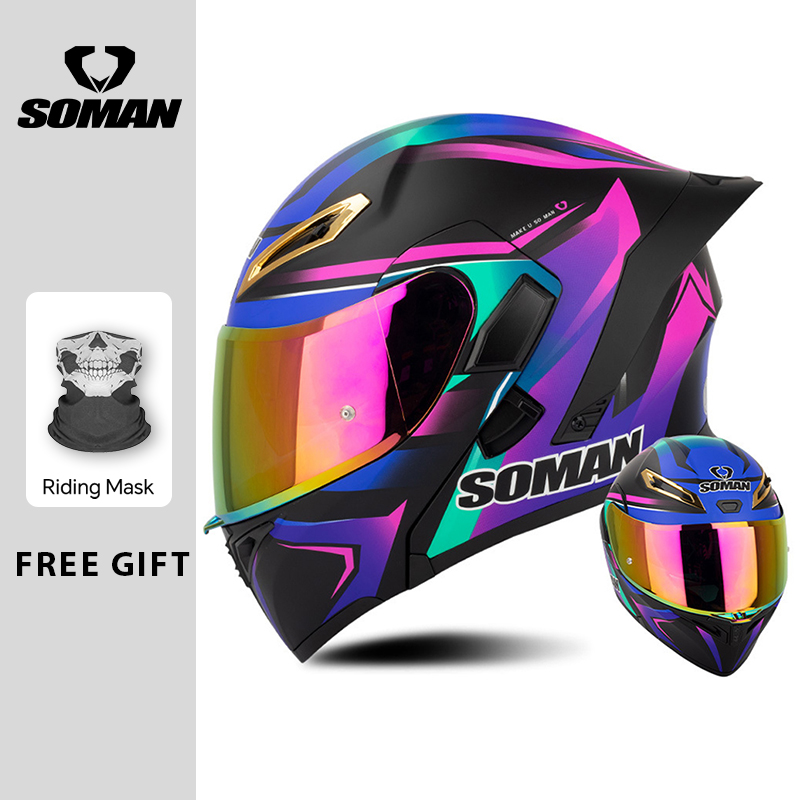 남성용 오토바이 헬멧 DOT 승인 플립업 모토 헬멧 듀 - Modular Flip Up Motorcycle Helmet Dot Approved 리뷰 및 가격