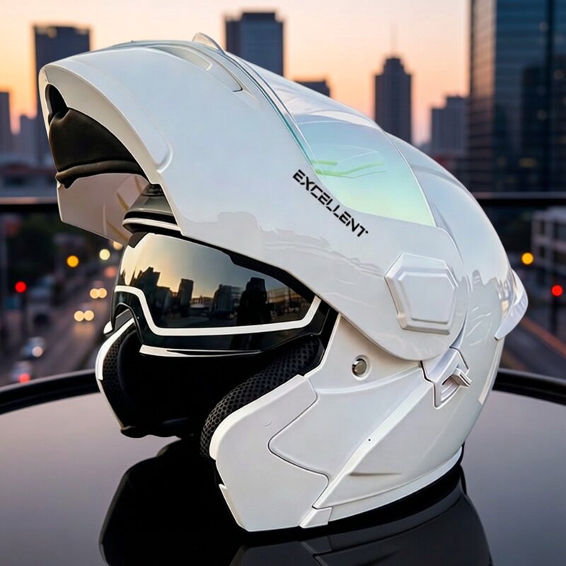 사계절용 모듈식 오토바이 헬멧, 내장형 이중 렌즈 선바 - Motorcycle Helmet Inner Sun Visor Lens 리뷰 및 가격