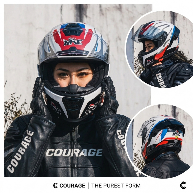 2026 MRC 풀페이스 오토바이 헬멧 모듈형 플립업  - Dual Visor Motorcycle Racing Helmet 리뷰 및 가격