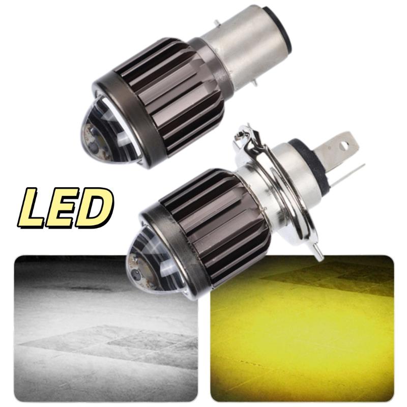 새로운 1Pc 범용 H4 BA20D LED 오토바이 헤 - Universal Motorcycle Led Headlight Projector 리뷰 및 가격