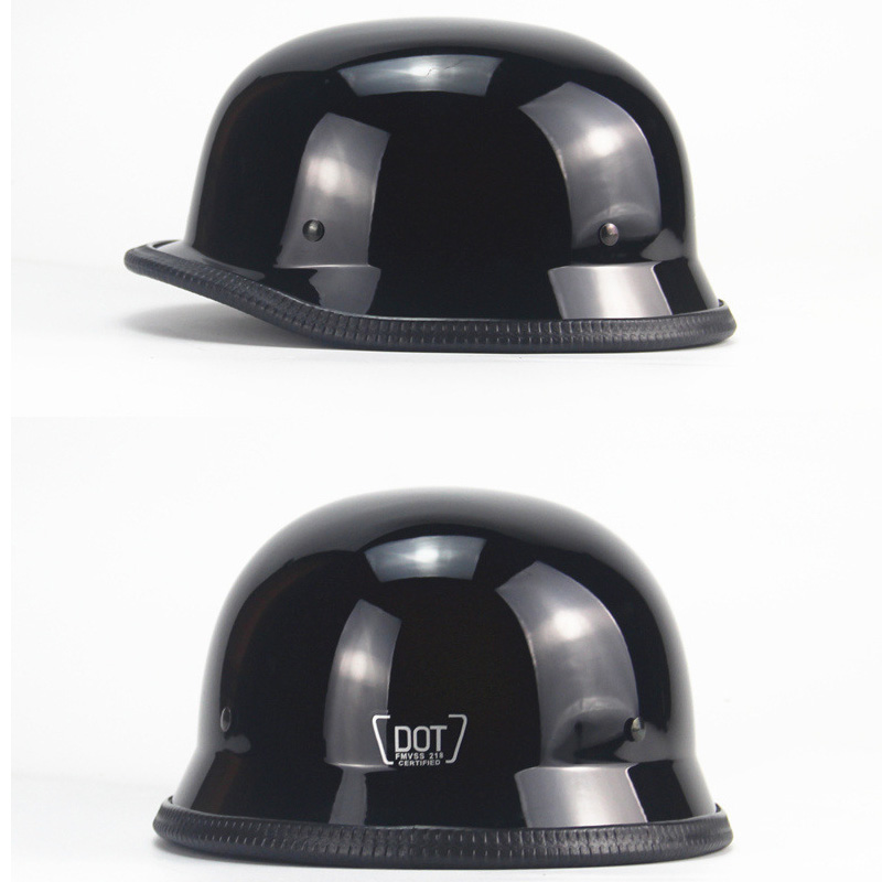 빈티지 오토바이 크루저 헬멧 오픈 페이스 헬멧 하프 헬 - Vintage Open Face Retro Helmet 리뷰 및 가격
