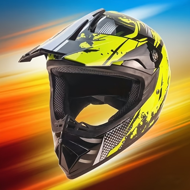 먼지 자전거 모토크로스 헬멧 세트, ATV MX용 고글 - Off Road Motocross Helmet Goggles Set 리뷰 및 가격