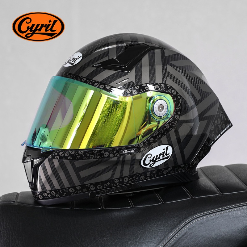 CYRIL 탄소 섬유 풀페이스 오토바이 헬멧 경량 레이 - Carbon Fiber Lightweight Motorcycle Helmet 리뷰 및 가격