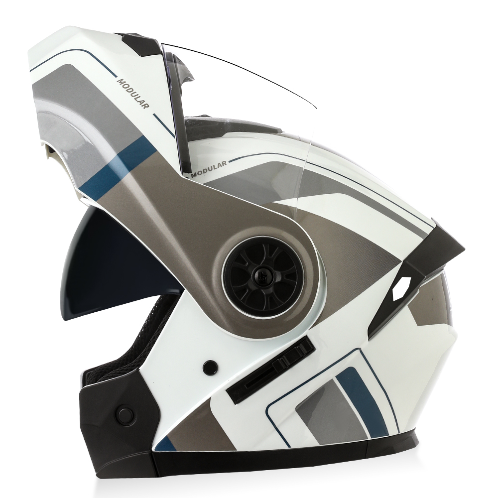 BLD 신제품 고품질 남녀공용 오토바이 레이싱 플립업  - Modular Flip Up Motorcycle Helmet Dot Approved 리뷰 및 가격
