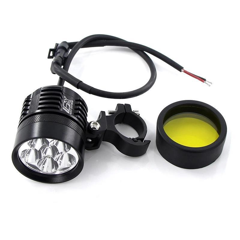 2PCS 유니버설 L6X 헤드라이트 LED 오토바이 오 - Universal Motorcycle Led Headlight Projector 리뷰 및 가격