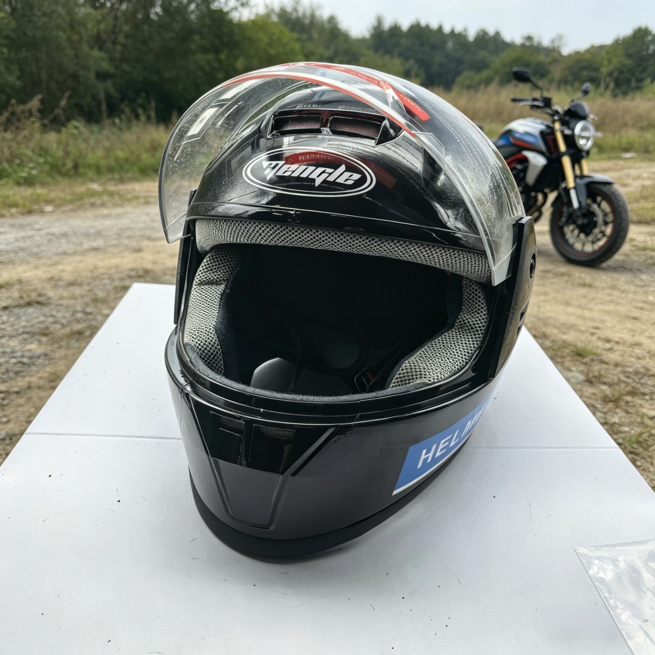 풀페이스 오토바이 헬멧 듀얼 바이저 레이싱 카스코 모토 - Dual Visor Motorcycle Racing Helmet 리뷰 및 가격