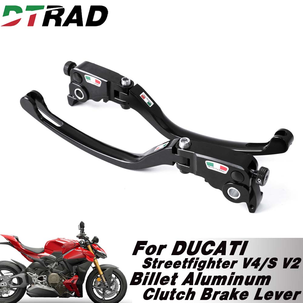 두카티 파니갈레/스트리트파이터 V4/S V2 2020- - Cnc Aluminum Adjustable Brake Clutch Levers 리뷰 및 가격