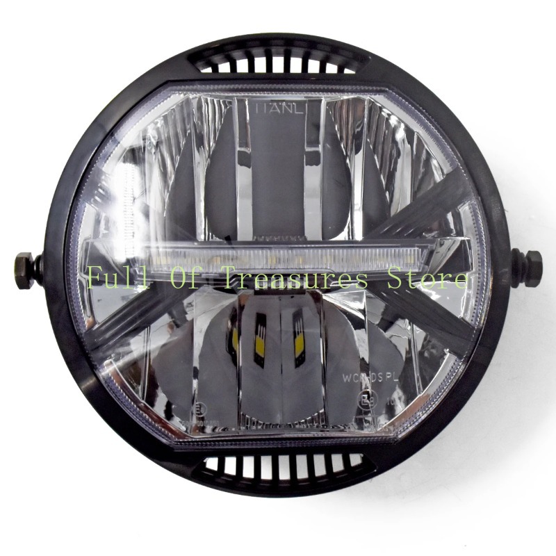 CE 인증 E8 스탬프 유니버설 모터사이클 모던 레트로 - Universal Motorcycle Led Headlight Projector 리뷰 및 가격