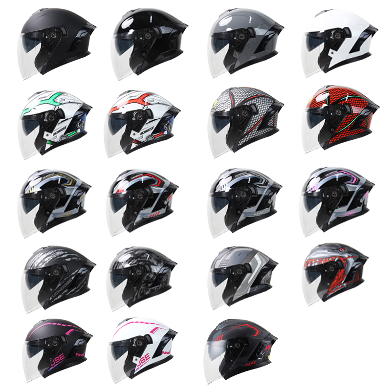 715 오토바이 듀얼 바이저 플립업 모듈러 풀페이스 헬 - Dual Visor Motorcycle Racing Helmet 리뷰 및 가격