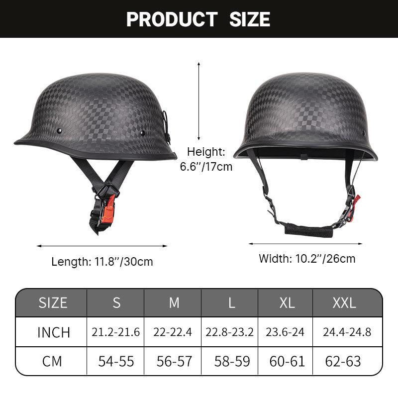 프리미엄 단조 탄소 섬유 하프 헬멧, 가볍고 내구성이  - Carbon Fiber Lightweight Motorcycle Helmet 리뷰 및 가격