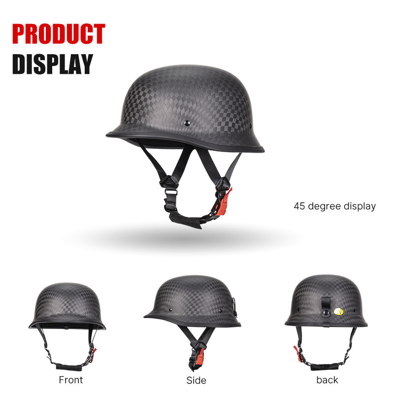 프리미엄 단조 탄소 섬유 하프 헬멧, 가볍고 내구성이  - Carbon Fiber Lightweight Motorcycle Helmet 리뷰 및 가격