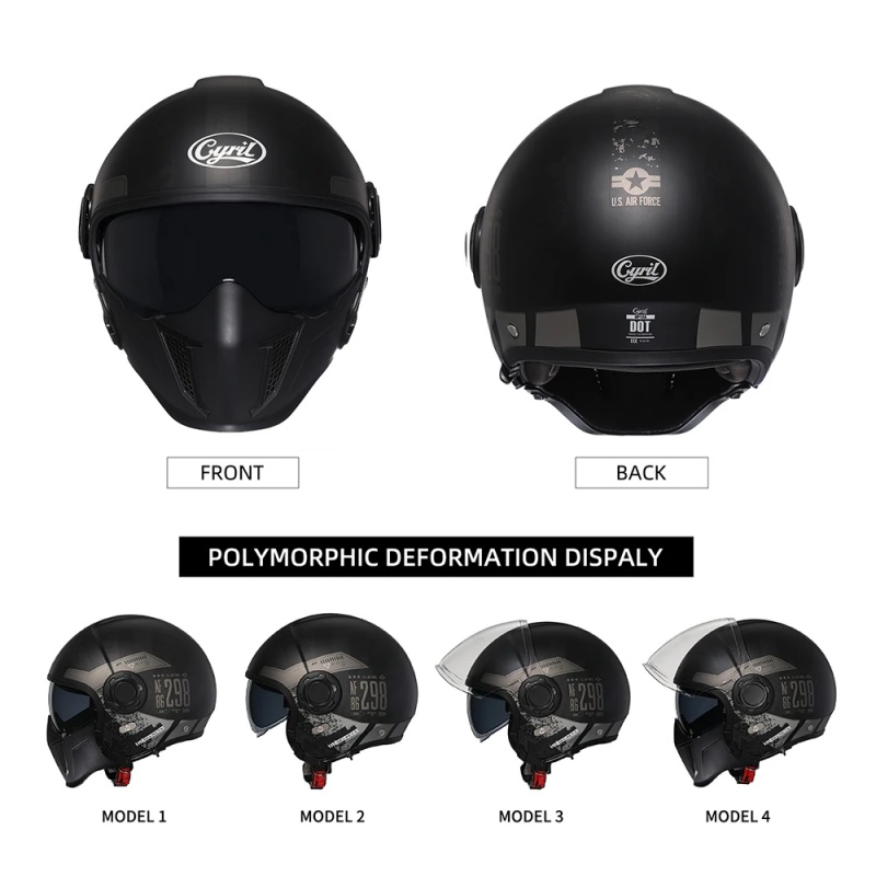 OP12A 모듈형 오토바이 헬멧, 남녀공용 퀵 릴리스  - Quick Release Buckle Motorcycle Helmet 리뷰 및 가격