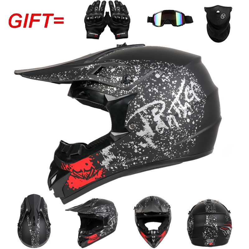 오토바이 오프로드 헬멧 풀페이스 모토크로스 더트 바이크 - Off Road Motocross Helmet Goggles Set 리뷰 및 가격