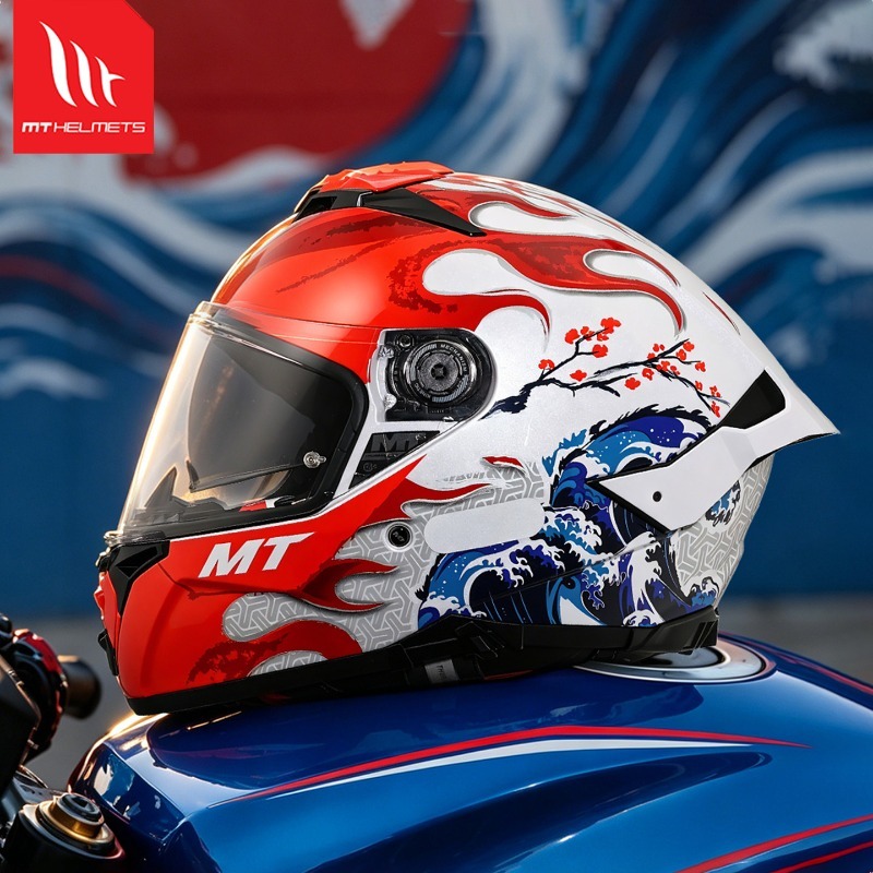 NEW MT Thunder 4SV 듀얼 바이저 풀페이스 - Dual Visor Motorcycle Racing Helmet 리뷰 및 가격