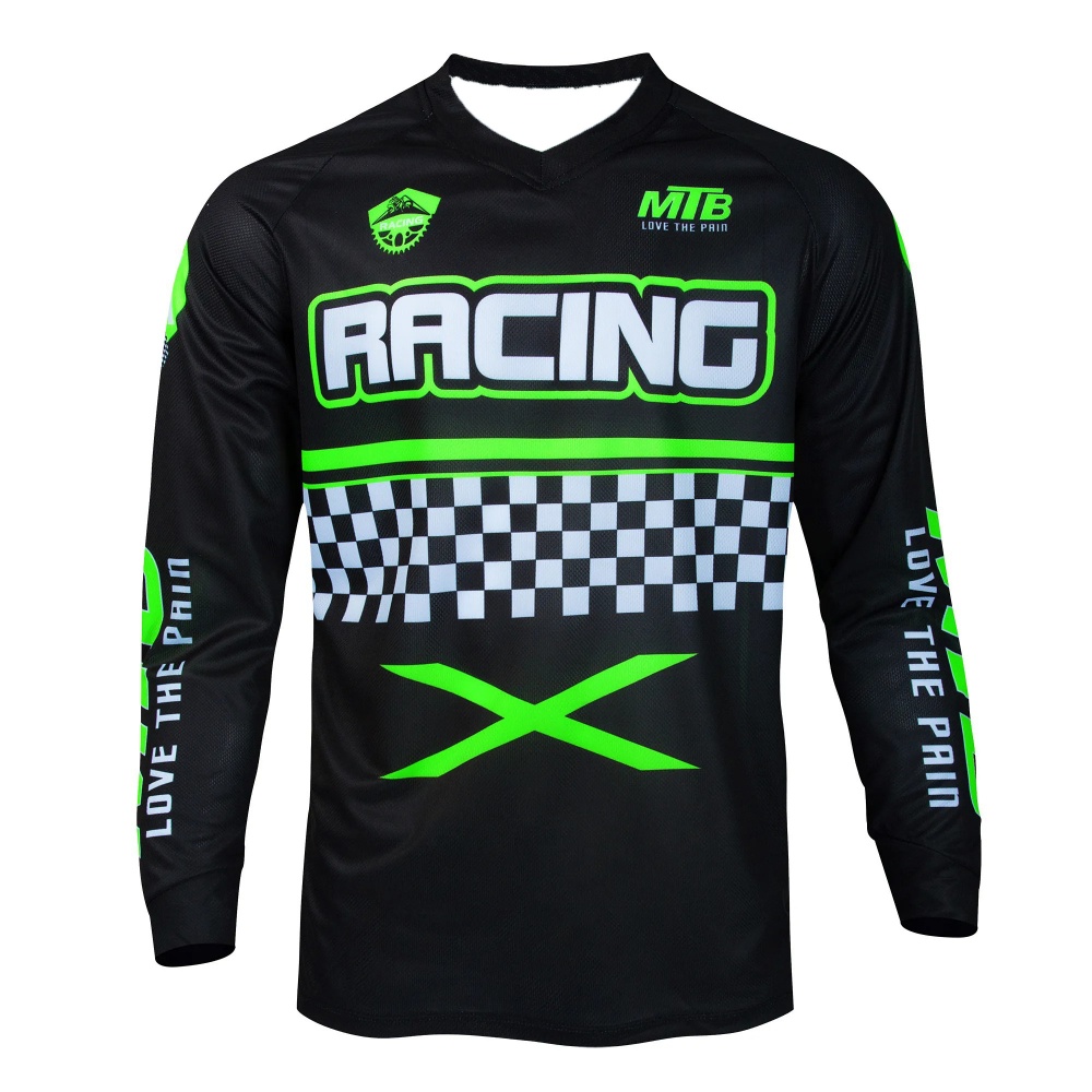 야외 사이클링 긴팔 상의 MTB 프린트 통기성 메쉬 산 - Riding Gear 리뷰 및 가격