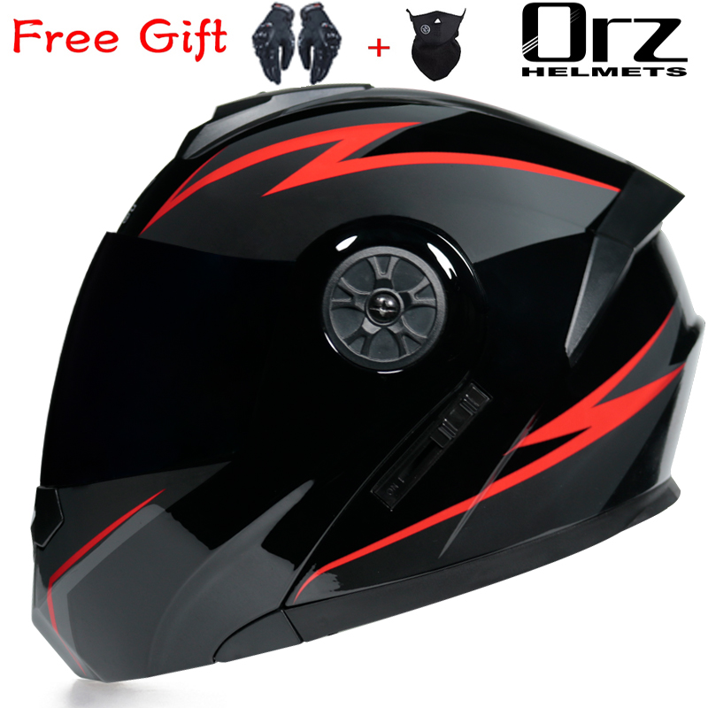 ORZ-161 최신 DOT 인증 안전 모듈식 플립 오토 - Modular Flip Up Motorcycle Helmet Dot Approved 리뷰 및 가격