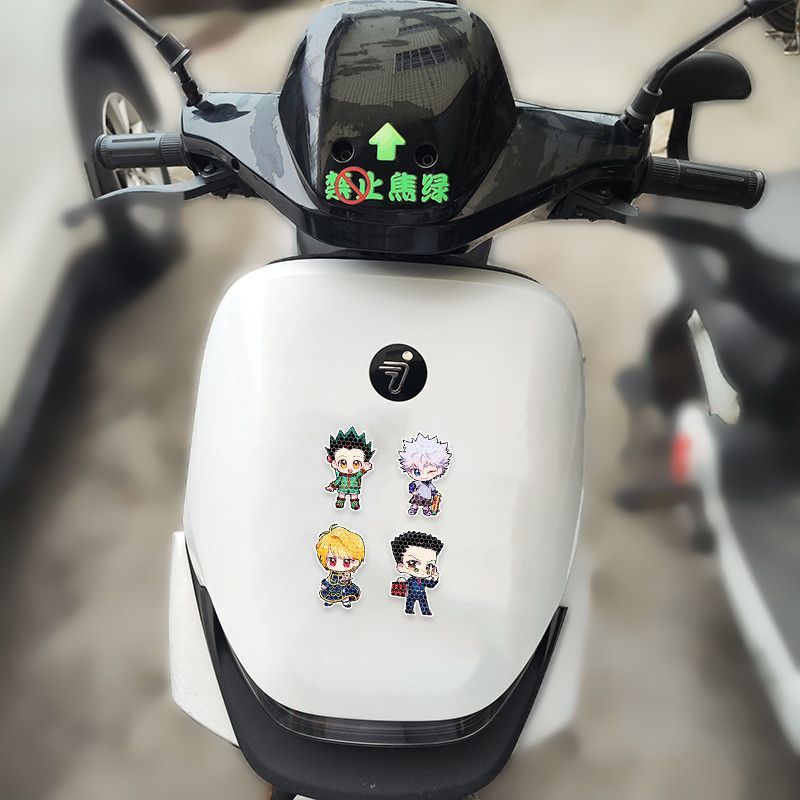 애니메이션 풀타임 헌터 강력 반사 경고 자동차 스티커  - Motorcycle Parts 리뷰 및 가격