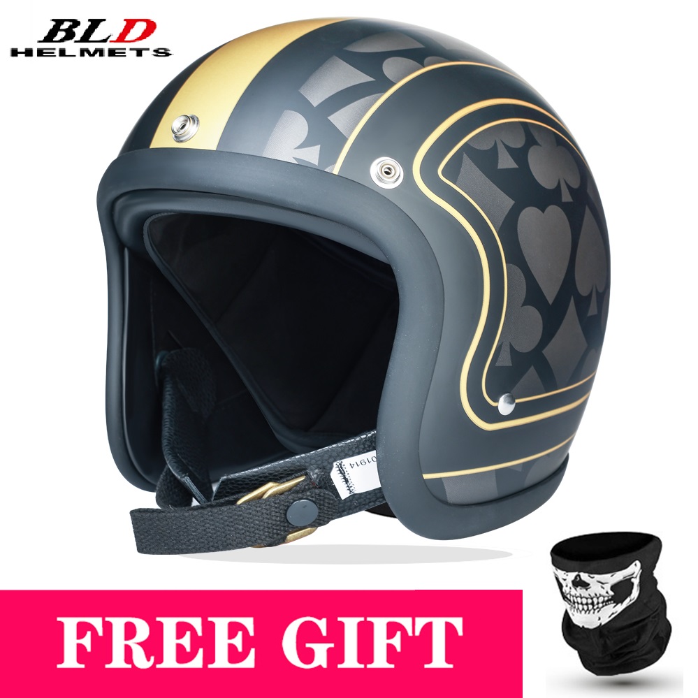 저프로파일 일본 한국 스타일 패션 TT&COCASCOS - Vintage Open Face Retro Helmet 리뷰 및 가격