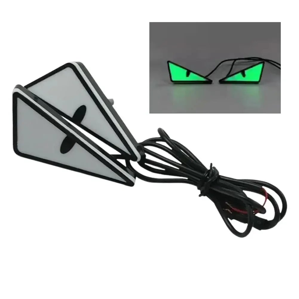 유니버설 오토바이 LED 데몬 아이 라이트 방수 데빌  - Universal Motorcycle Led Headlight Projector 리뷰 및 가격