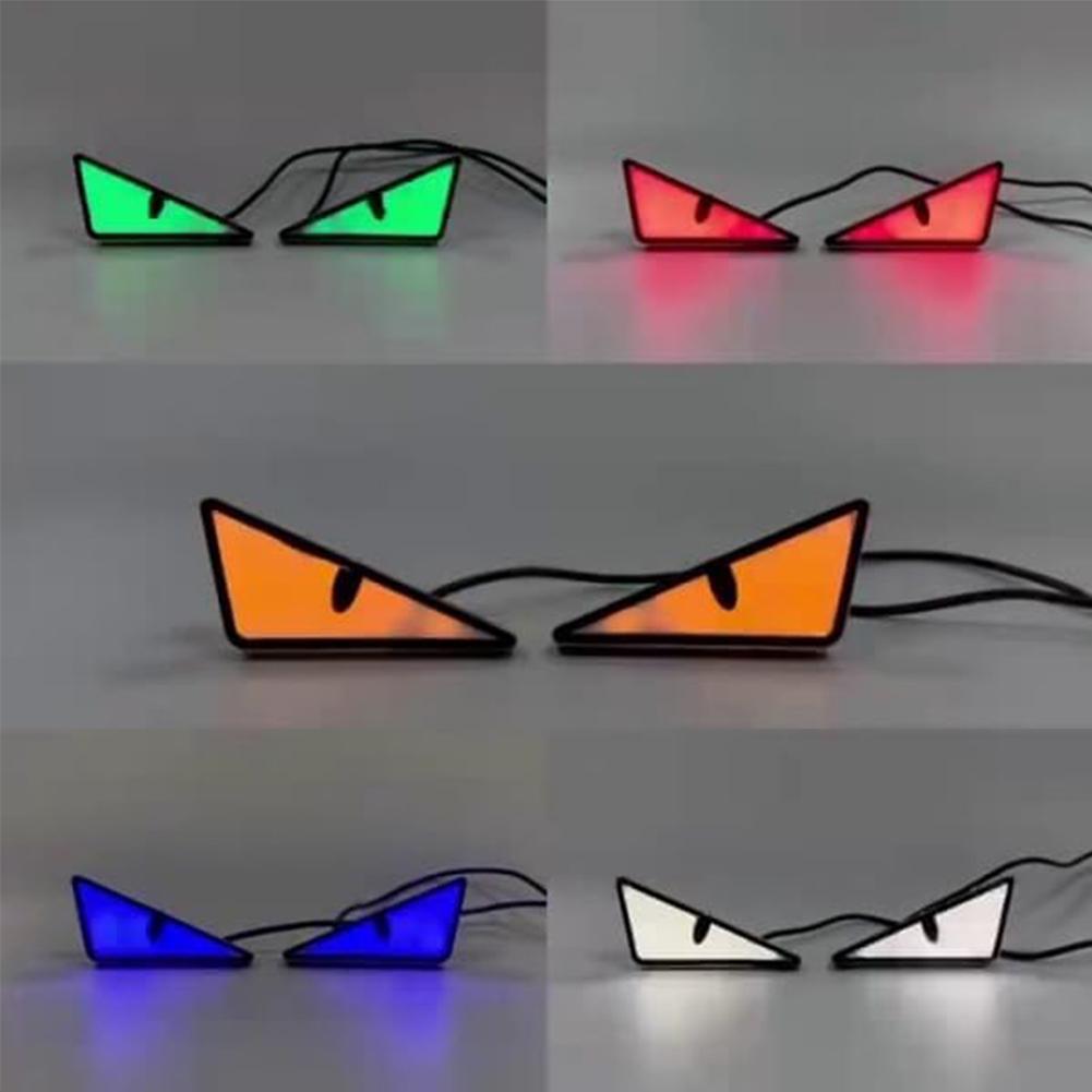 범용 오토바이 LED 삼각형 악마 눈 조명, 악마 눈  - Universal Motorcycle Led Headlight Projector 리뷰 및 가격