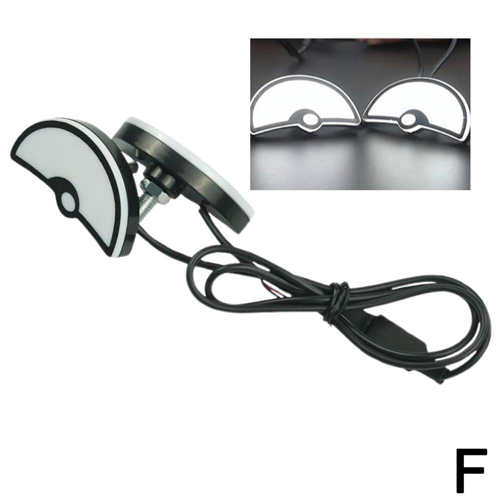 범용 오토바이 LED 삼각형 악마 눈 조명, 악마 눈  - Universal Motorcycle Led Headlight Projector 리뷰 및 가격