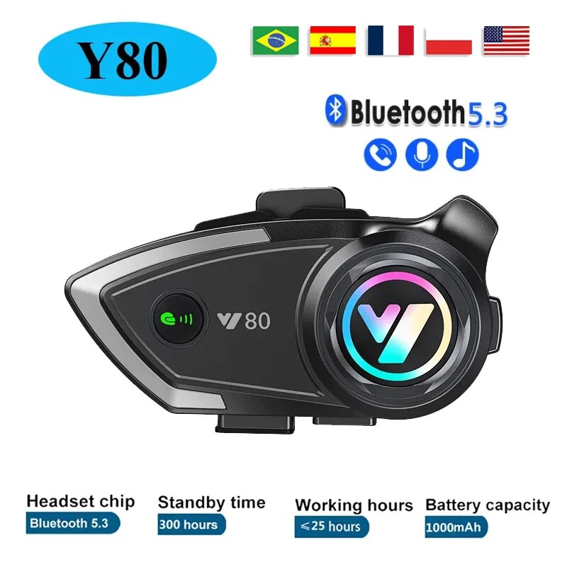 라이더용 오토바이 헬멧 블루투스 헤드셋, 무선 V5.3 - Full Face Motorcycle Helmet With Bluetooth 리뷰 및 가격