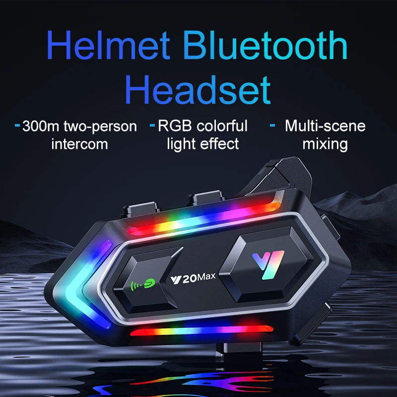 Y20 MAX 오토바이 헬멧 블루투스 헤드셋 인터콤 R - Motorcycle Helmets 리뷰 및 가격