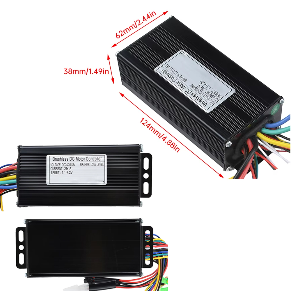 24V/36/48V DC 브러시리스 모터 컨트롤러 26 - Scooter Parts 리뷰 및 가격