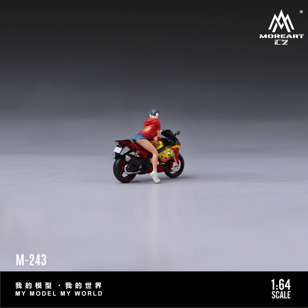 모어아트 1:64 레진 모델 오토바이 라이트닝 레드 트 - Motorcycle Parts 리뷰 및 가격