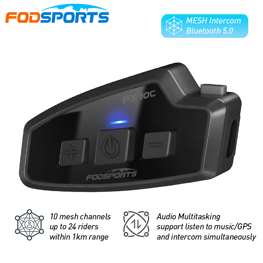 Fodsports FX 10C 오토바이 메쉬 인터콤 헬 - Full Face Motorcycle Helmet With Bluetooth 리뷰 및 가격