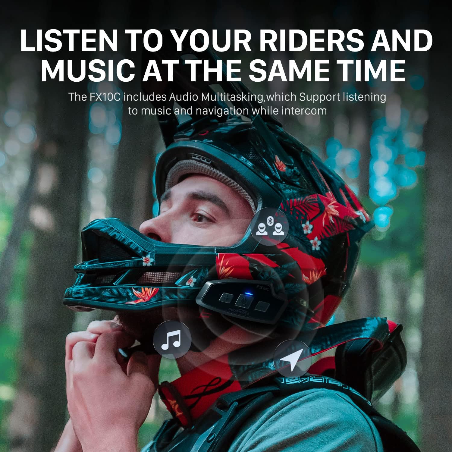 Fodsports FX 10C 오토바이 메쉬 인터콤 헬 - Full Face Motorcycle Helmet With Bluetooth 리뷰 및 가격