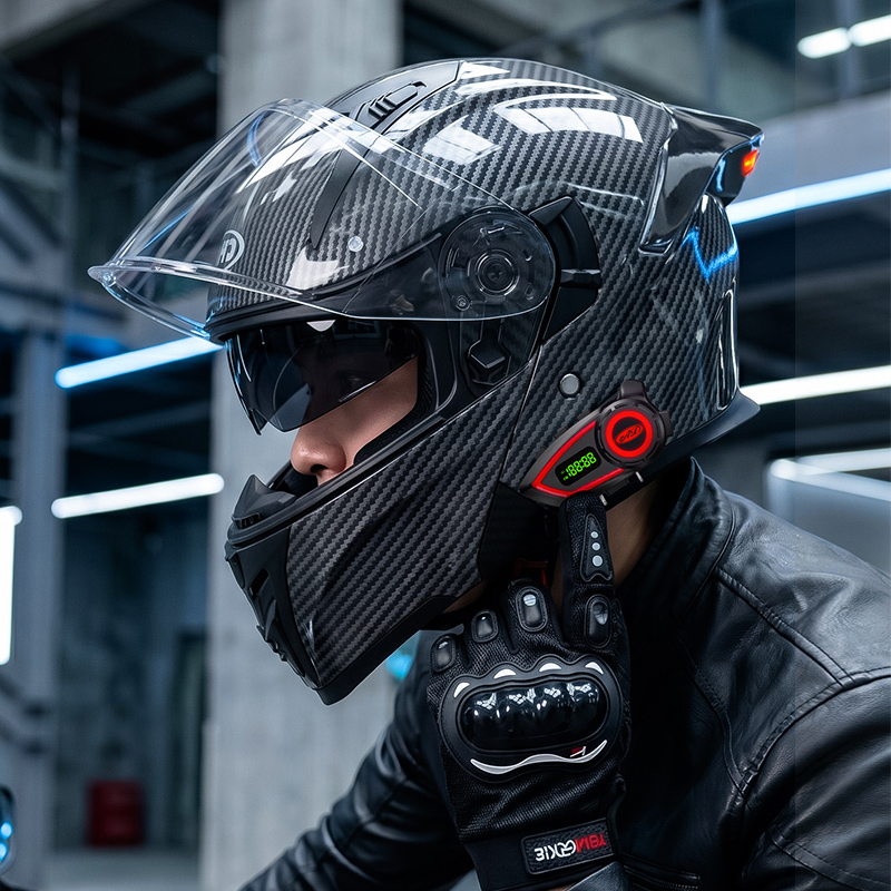 ABS 소재 오토바이 헬멧, 더블 바이저 모듈식 헬멧, - Modular Flip Up Motorcycle Helmet Dot Approved 리뷰 및 가격