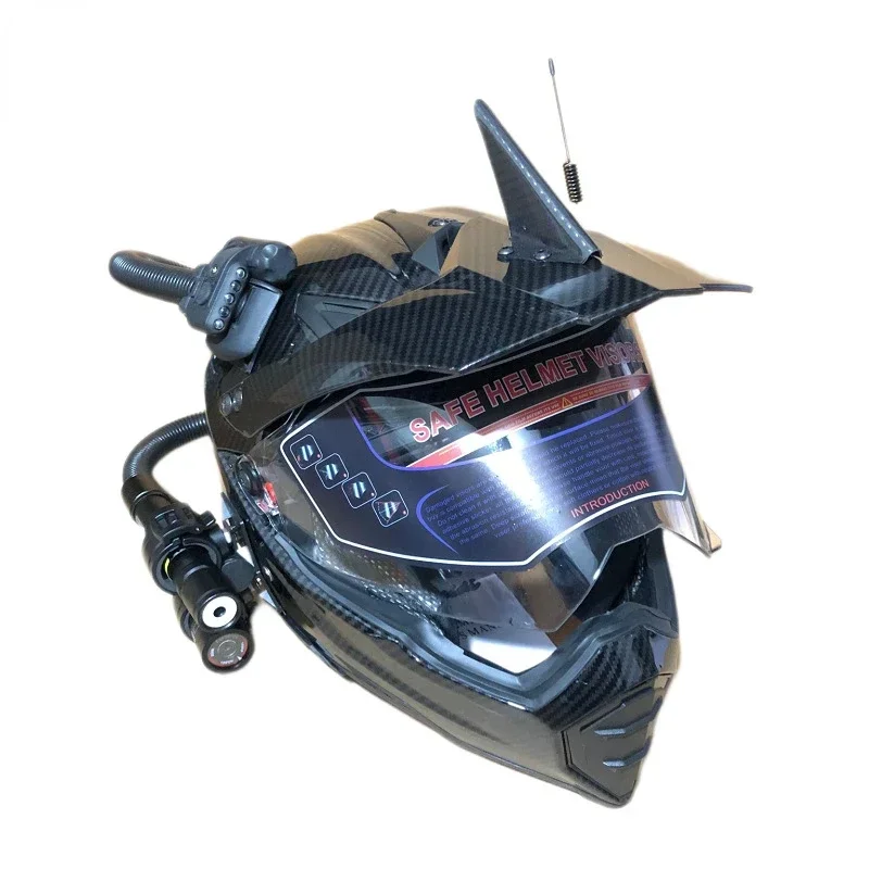 레트로 헬멧 오토바이 오프로드 랠리 헬멧 멋진 블루투스 - Full Face Motorcycle Helmet With Bluetooth 리뷰 및 가격