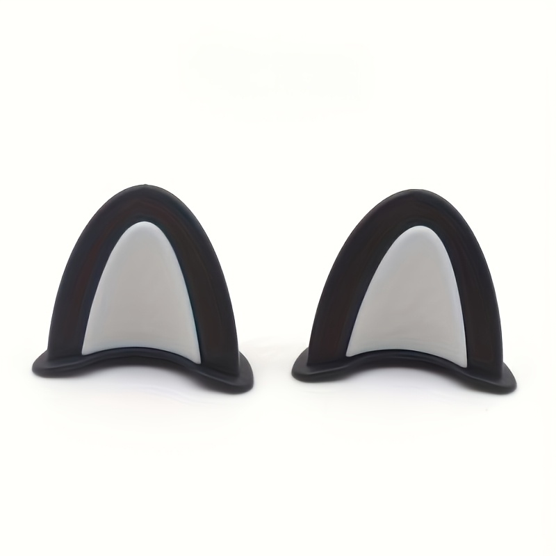 2Pcs 여러 가지 빛깔의 고양이 귀 헬멧 장식, 오토 - Motorcycle Helmets 리뷰 및 가격
